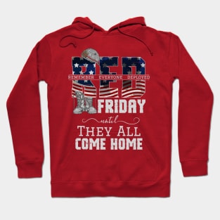 red friday military Hoodie